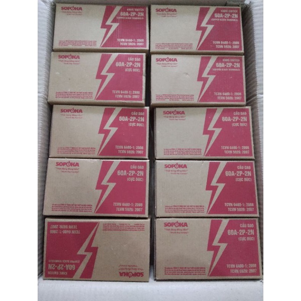 Cầu dao đảo chiều Sopoka 60A-2P-2N