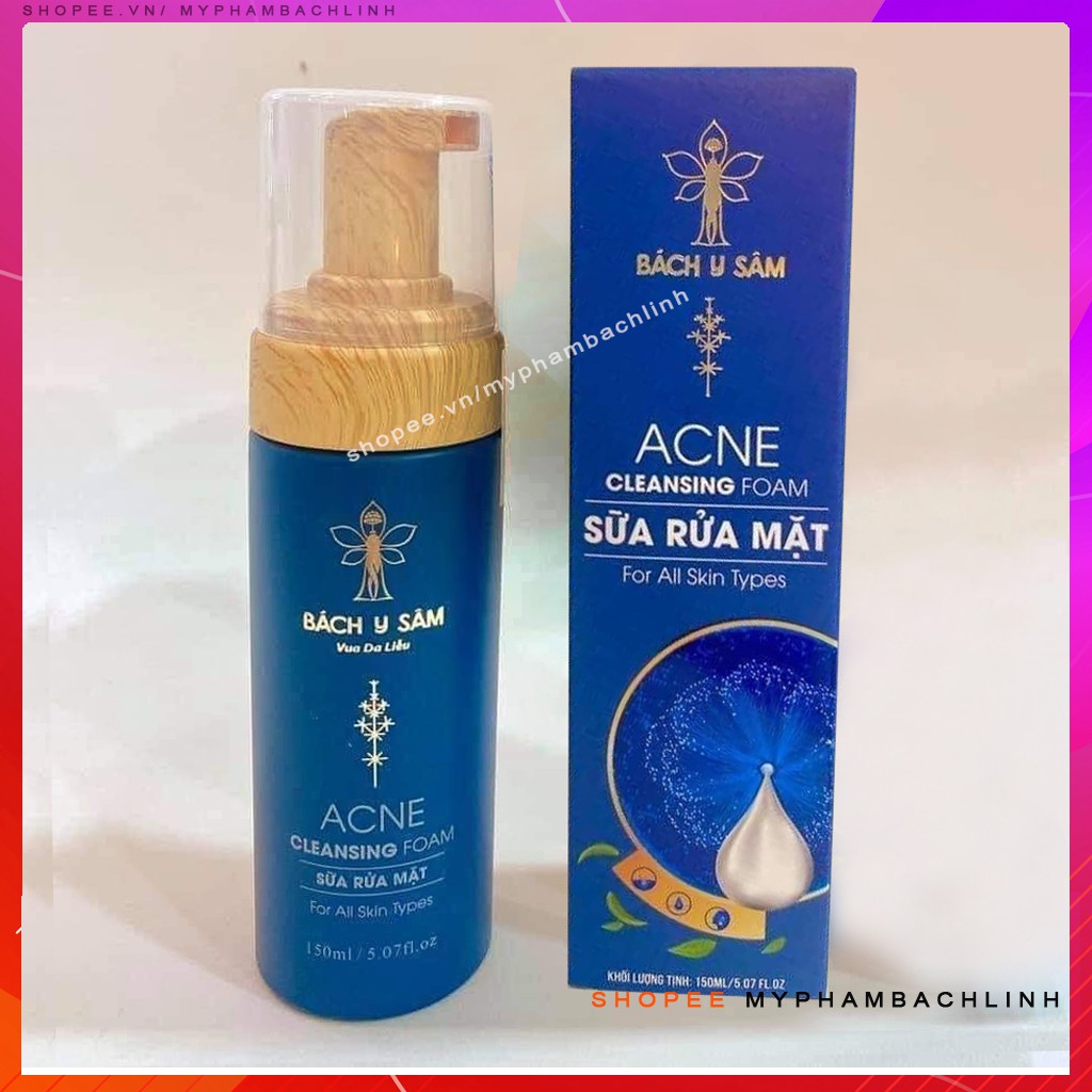 Sữa Rửa Mặt Bách Y Sâm Mới Loại Tạo Bọt 150ml ❤️FREESHIP❤️