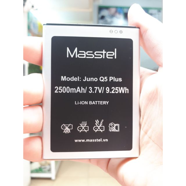 Pin Masstel Juno Q5 Plus zin chính hãng 2500 mAh