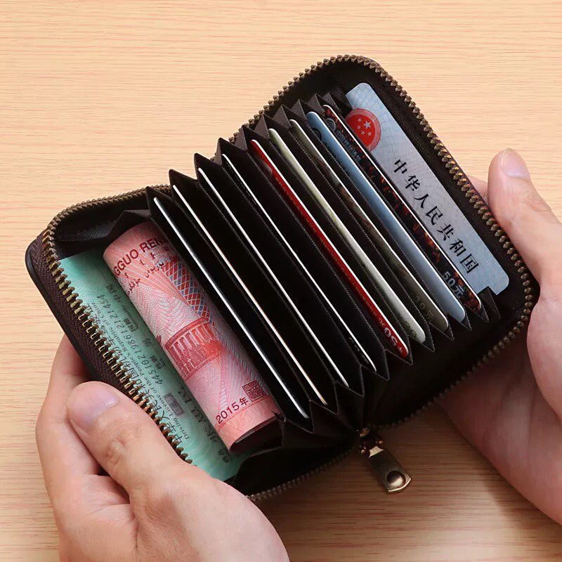 Ví nam nhỏ gọn mini cute dễ thương bỏ túi nhiều ngăn đựng thẻ thời trang Hàn Quốc cao cấp đẹp giá rẻ JOLITA VN33