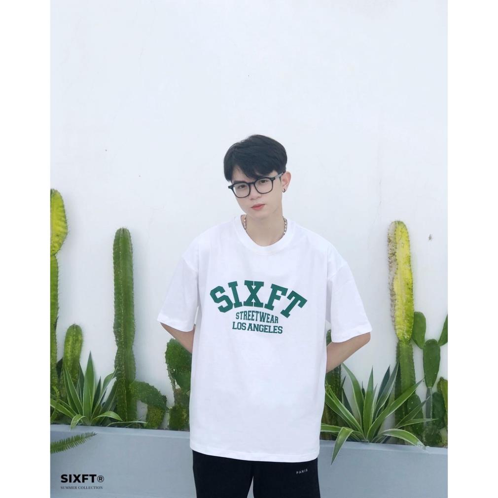 Áo thun tay lỡ SIXFT Nam Nữ form rộng cổ tròn Oversize phong cách Hàn Quốc trẻ trung cá tính năng động