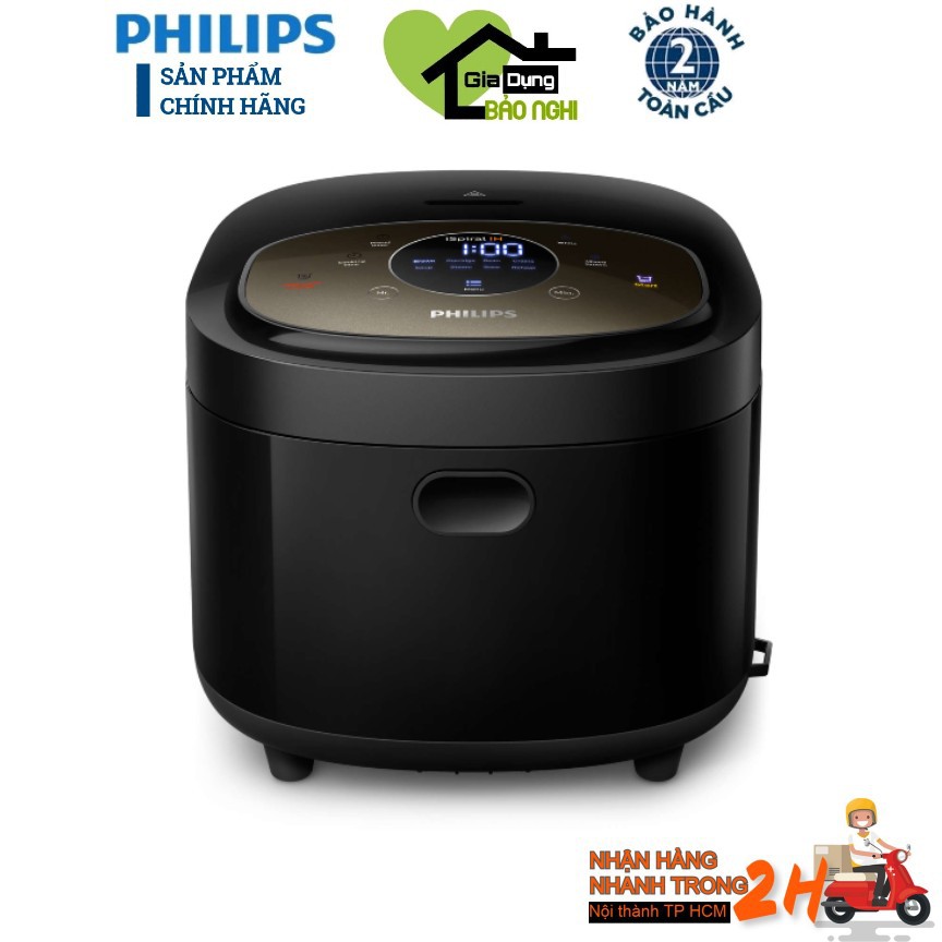 Nồi cơm điện tử cao tần Philips HD4528 - 1.5 lít - Hàng chính hãng