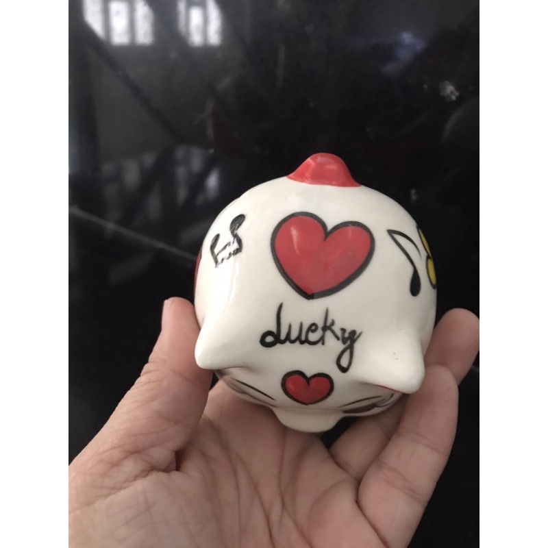 Heo sứ mini lucky