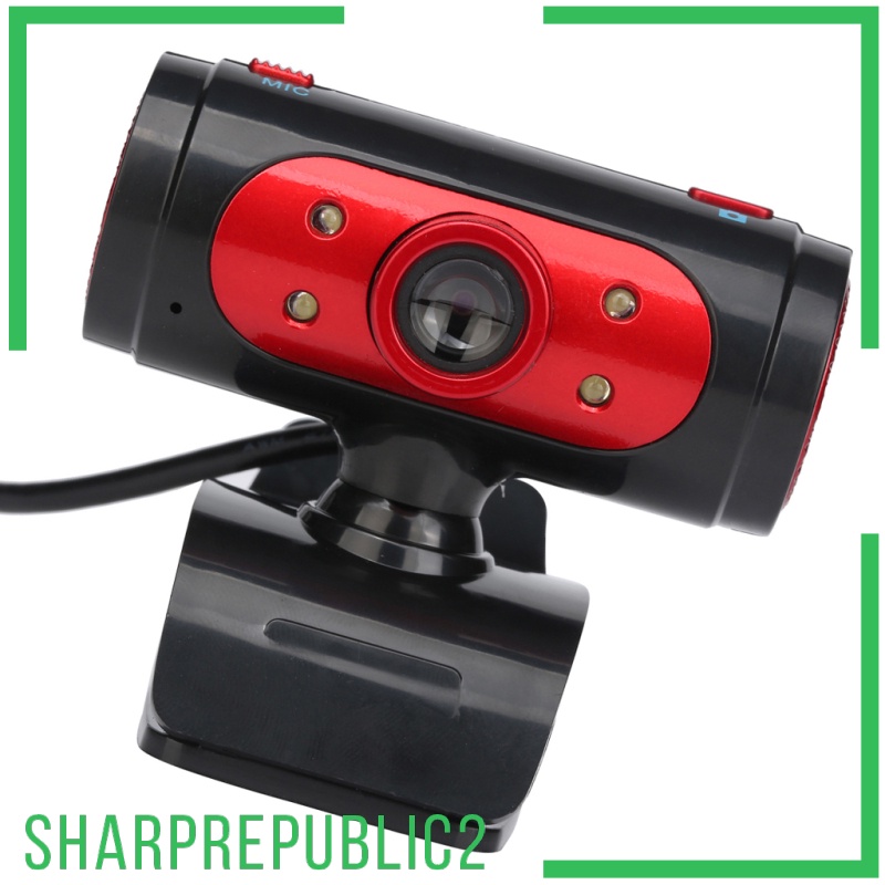 Webcam Hd Kèm Micro Sharprepublic2 Cho Pc / Skype / Android | BigBuy360 - bigbuy360.vn