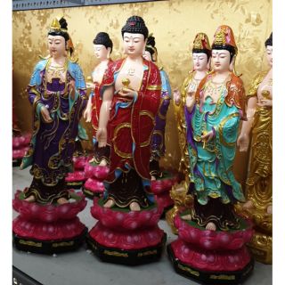 1 tượng tây Phương tam thánh đứng 50cm