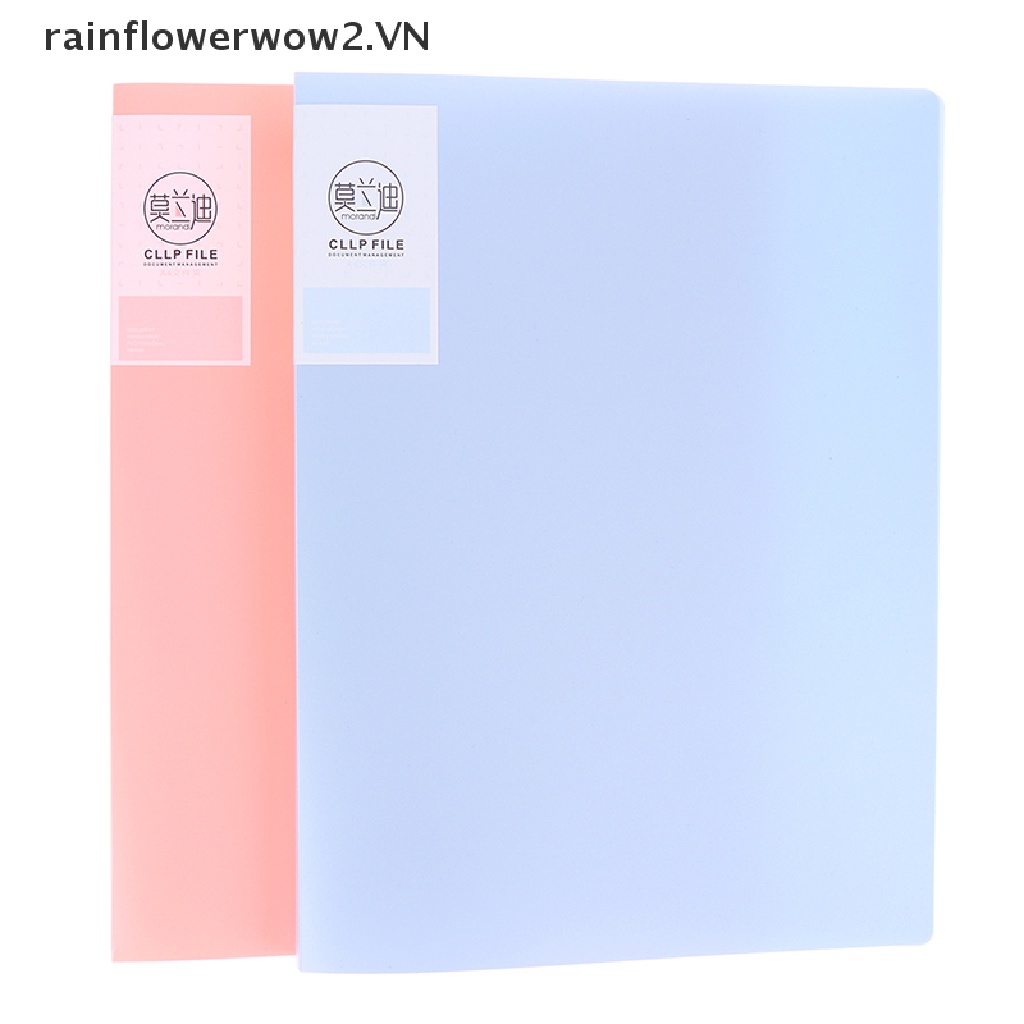 Túi Đựng Tài Liệu Khổ A4 Đơn / Đôi Để Bàn Tiện Dụng