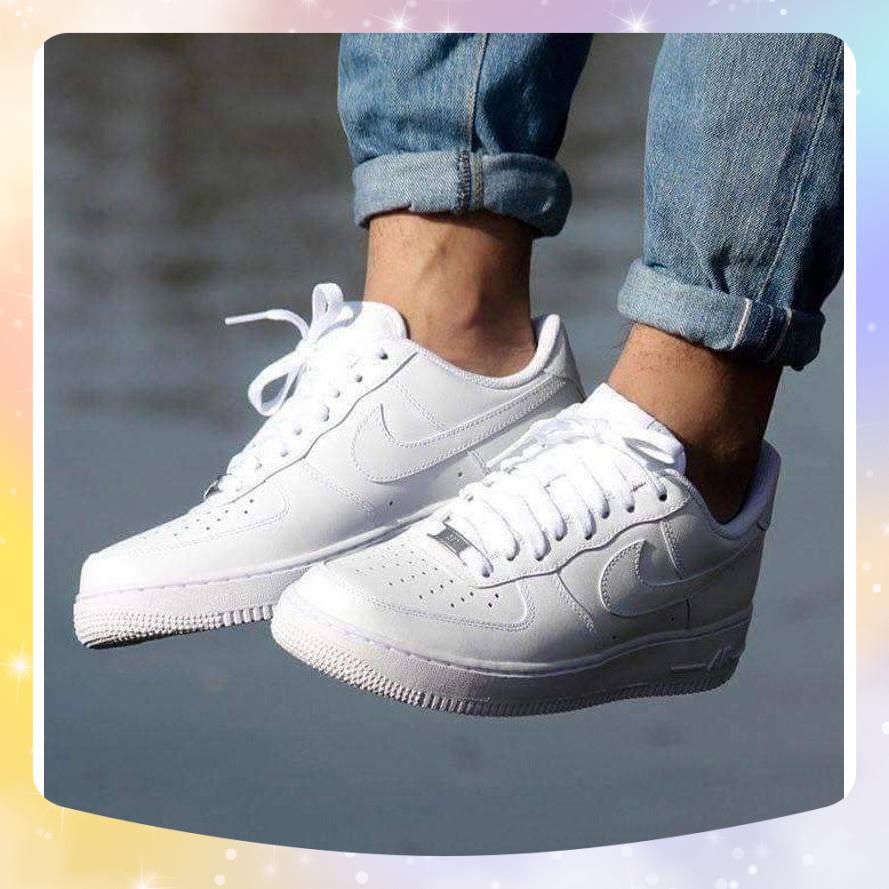 (⚡️Freeship + Full box⚡️) Giày thể thao sneaker AF1 full white cao và thấp cổ nhiều màu hottrend hàng chuẩn trung.