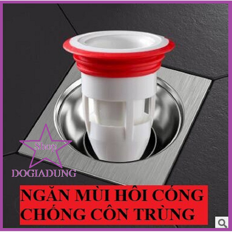 Nắp đậy phễu thu sàn ngăn mùi hôi  - chặn rác tiện dụng.