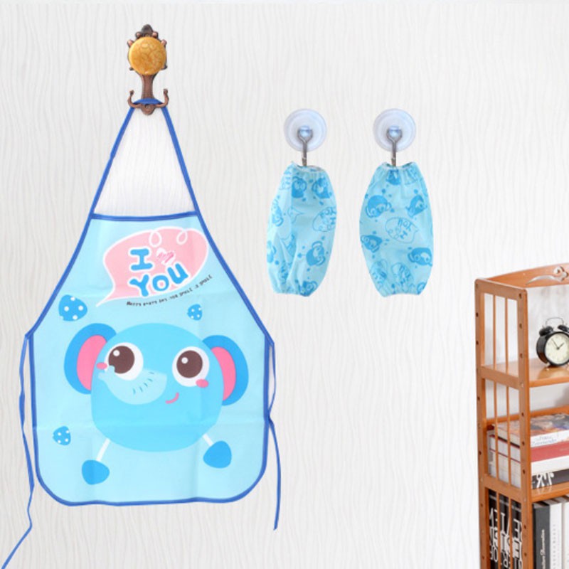 Tạp Dề Chống Nước Chống Thấm Vẽ Tranh Tạp Dề Cho Bé Học Vẽ Rửa Chén Bát Dễ Thương