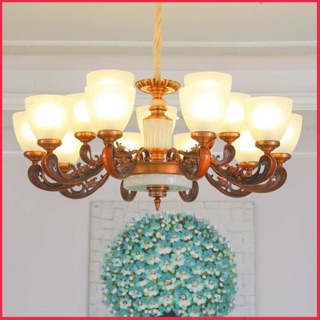 Đèn Chùm Bát Nến 9930- 15 Tay