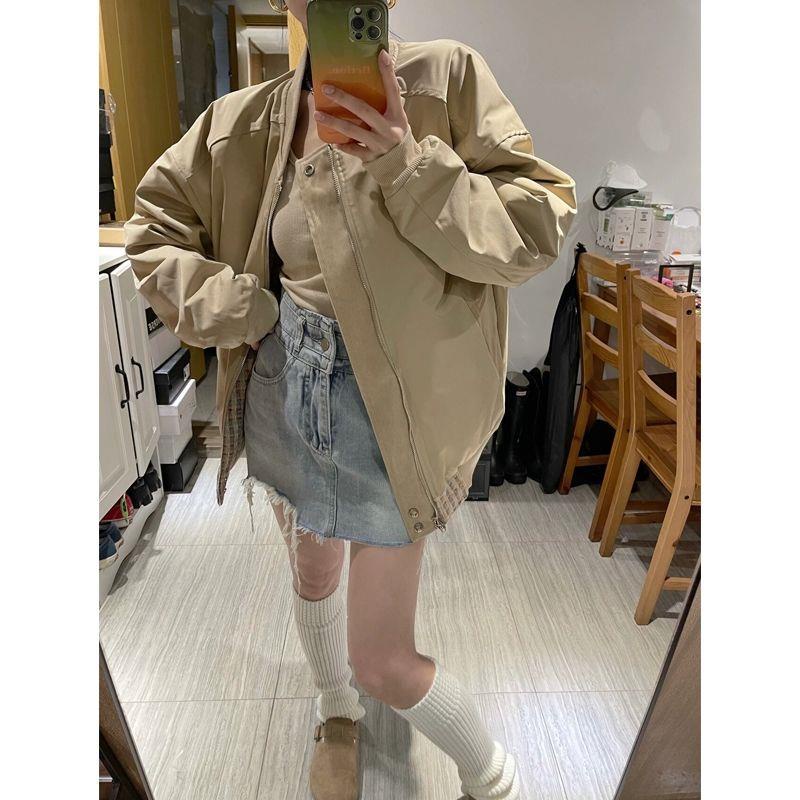 Áo Khoác Hai Mặt Thời Trang Xuân Thu Mới Dành Cho Nam Và Nữ 2022