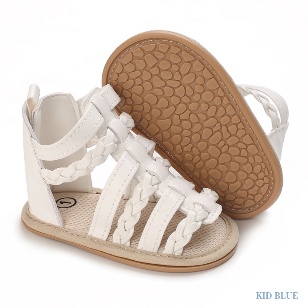 Giày Sandal Da PU Chống Trượt Cho Bé