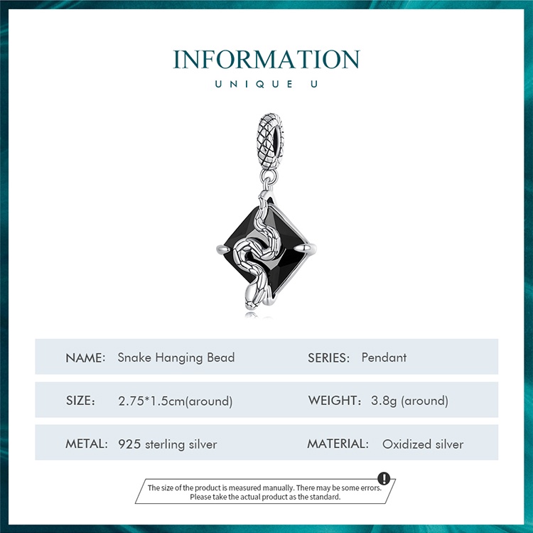 BAMOER Vòng cổ Dạng Chuỗi Rắn Thời Trang DIY