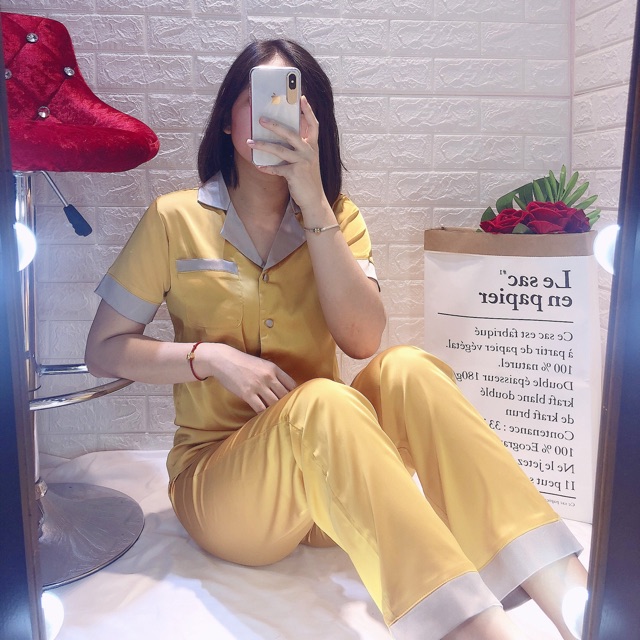 Bộ lụa satin đủ size đủ dáng (chờ may k sẴn)
