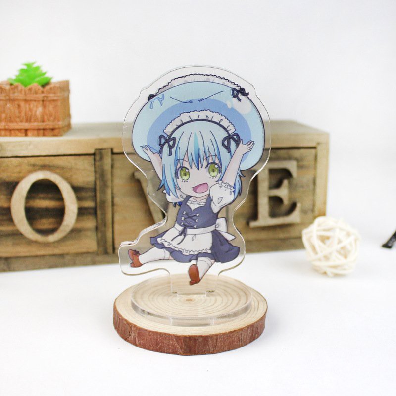 Mô hình standee in hình Chuyển Sinh Thành Slime Tensei-shitara Slime datta Ken ver CHIBI Acrylic mica anime trưng bày