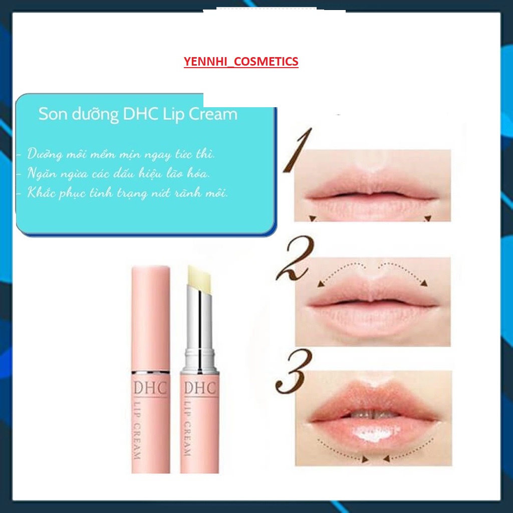 [CHÍNH HÃNG] Son dưỡng môi DHC Lip Cream Nhật Bản