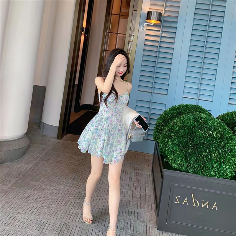 sexy đầm bigsize nữ váy xanh đầm nữ váy ngắn váy cổ yếm váy tay bồng váy hoa nhí vintage đầm đi tiệc đầm cúp ngực đầm hở lưng đầm trễ vai