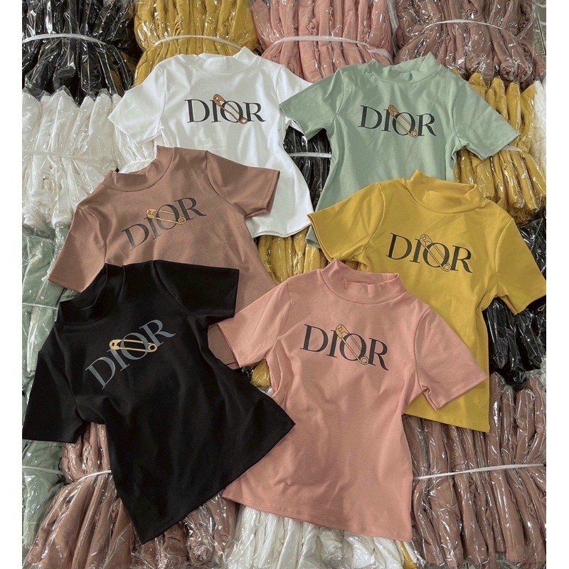 🦚🦚Áo thun in chữ Dior thun bozip Kèm Ảnh Thật Shop chụp cực xinh🦚🦚