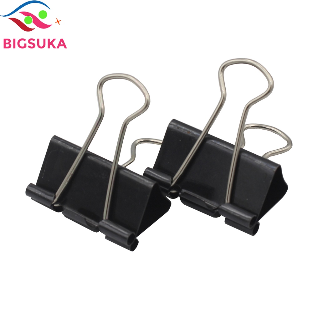 Kẹp bướm SLECHO kim loại nhỏ mini nhiều kích cỡ để bàn BIGSUKA