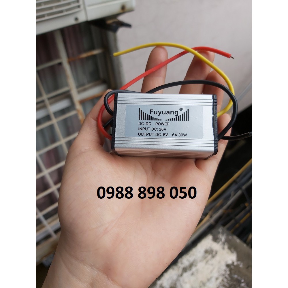 chuyển 36vdc sang 5vdc 6a 30w