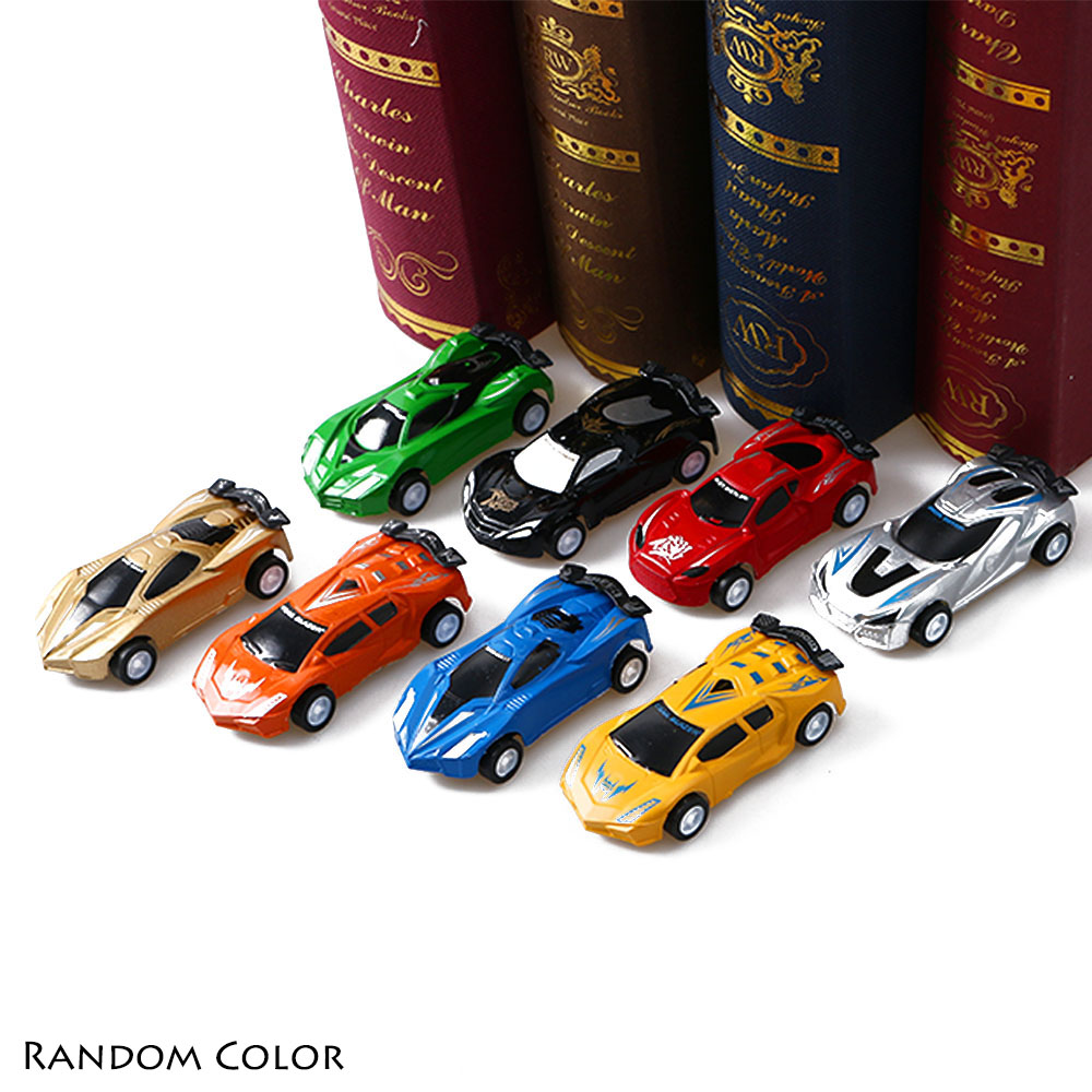 ❀SIMPLE❀ 4/8PCS Creative Speed Racing Car Classic Pull Back Toy Vehicles Model New Mini Fashion Kids Gift Plastic