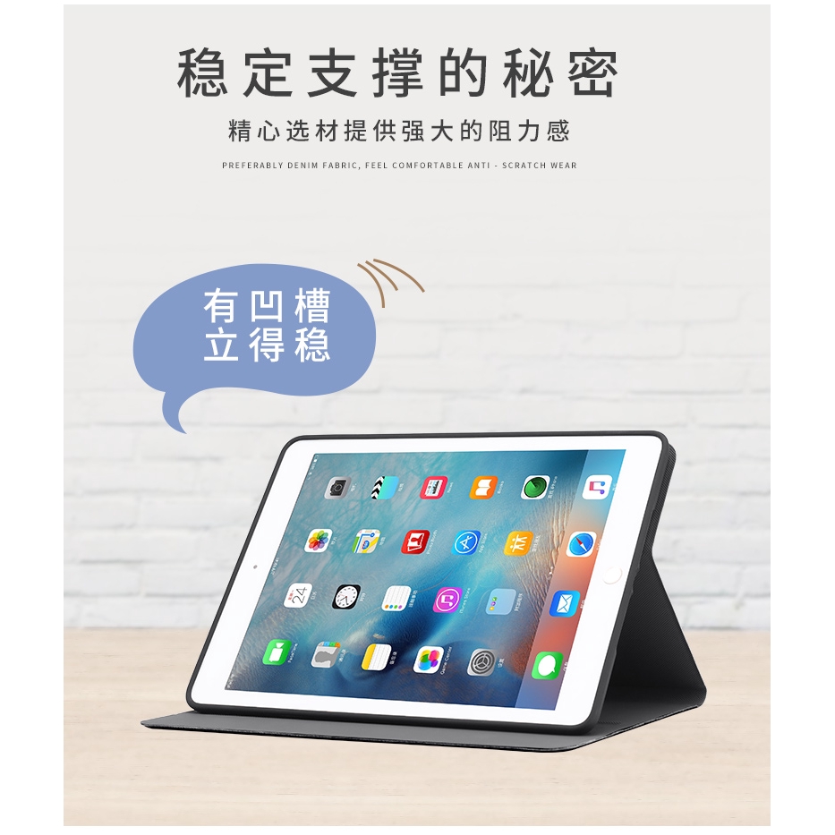 Bao Da Họa Tiết Chú Mèo Dễ Thương Cho Ipad 4 Triệu Fu Cat 2017 / 2018 New Ipad Air 2 Ipad 3 Tablet Mini 5