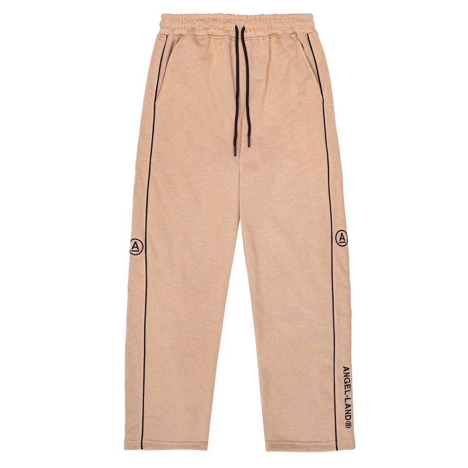 Quần Dài 2 Sọc Đen Angel-Land Line Pants Tan - QLT