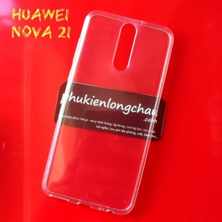 Bộ 2 ốp dẻo trong silicon cao cấp Huawei Nova 2i