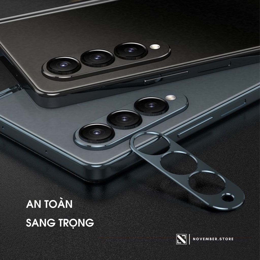 Kính cường lực bảo vệ camera và màn hình phụ Samsung Galaxy Z Fold5 / Z Fold4 / Z Fold3 - Tặng bộ vệ sinh