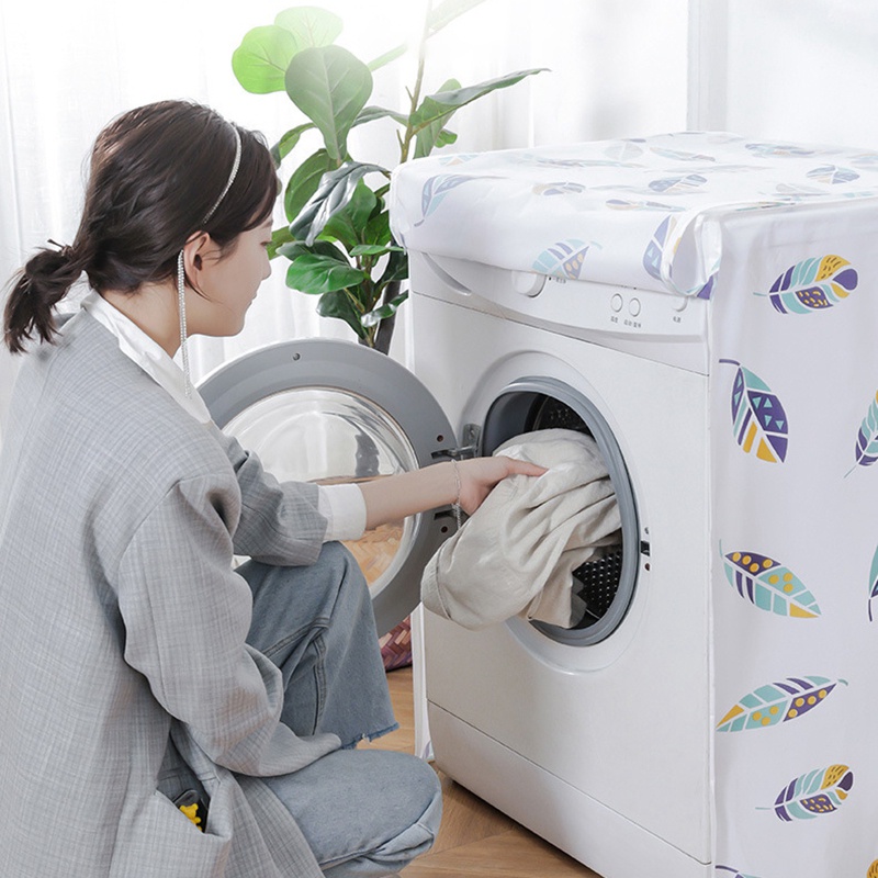 Vỏ bọc máy giặt chống bụi chống thấm nước thiết kế dây kéo tiện dụng