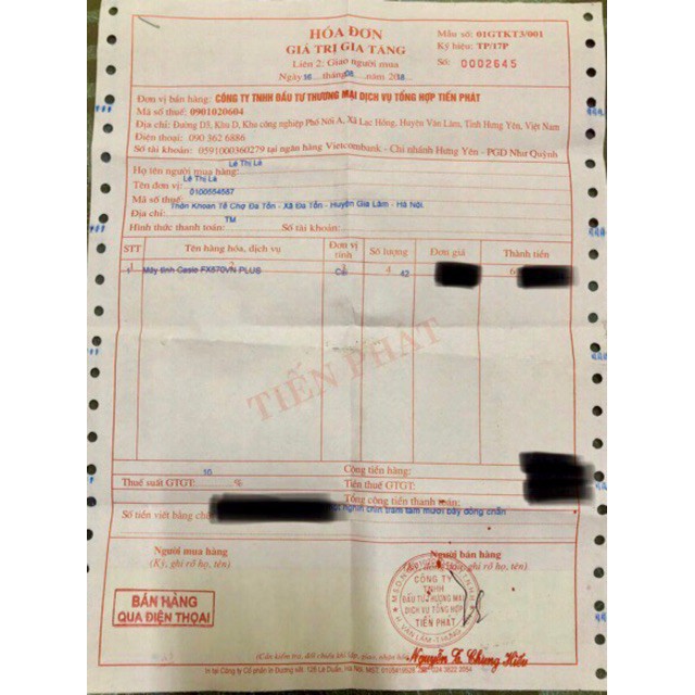 MÁY TÍNH 580VNX  HÀNG NHẬP KHẨU TỪ THÁI LAN