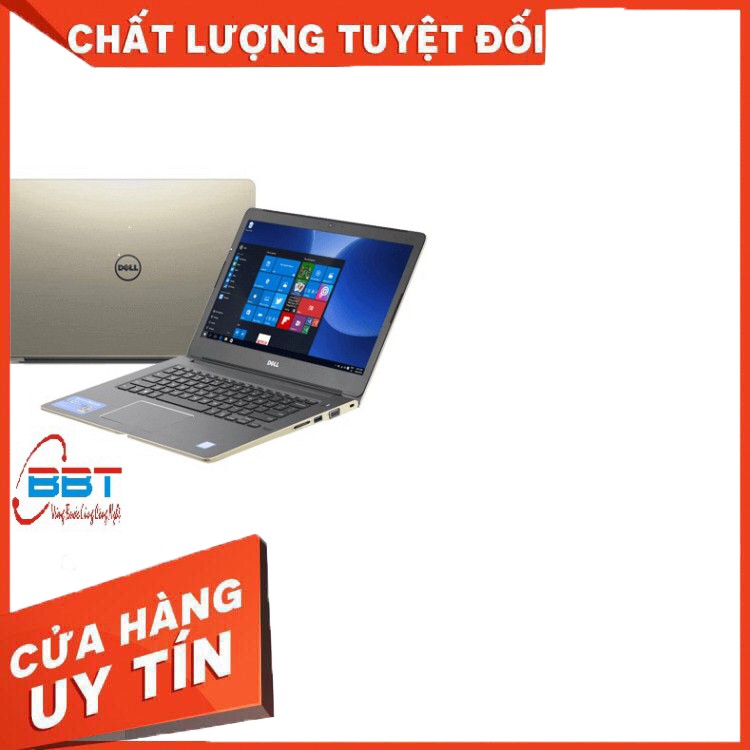 Laptop Dell Vostro 5468(VTI35008) Core i3-7100U/4GB/500GB/14 HD/Vàng. Mới - Full Box