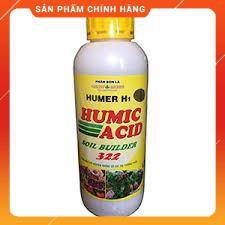 PHÂN BÓN HỮU CƠ AXIT HUMIC 322 CHAI 1000ML