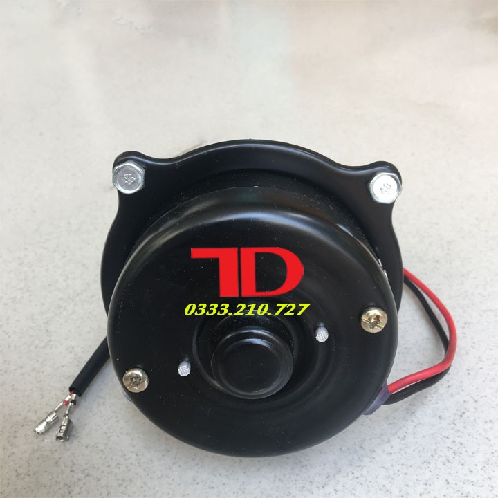 Mô tơ và lồng quạt dàn nóng ô tô M60 120W loại 24V - Vật Tư Điện Lạnh Ô Tô Thuận Dung