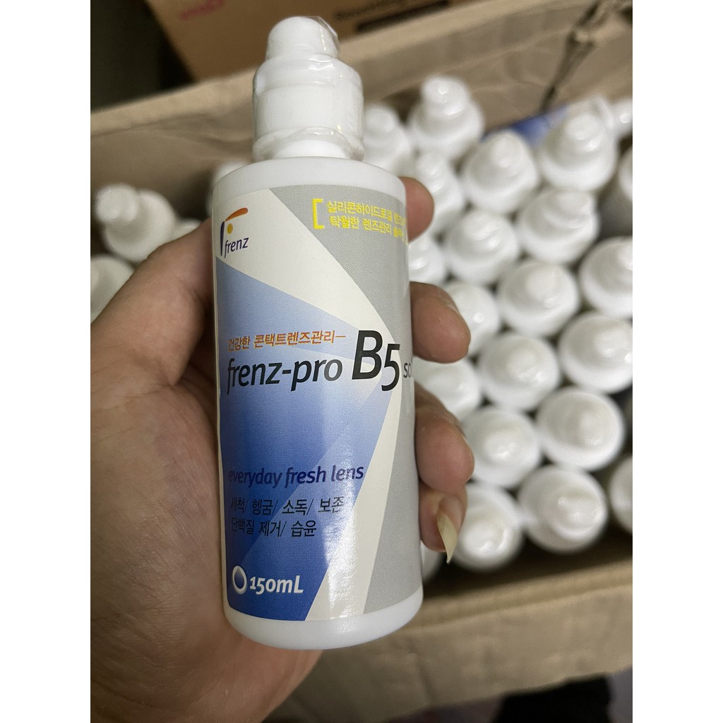 Nước Ngâm Kính Áp Tròng Frenzpro B5 Nước Rửa Lens Hàn Quốc - Hera Lens