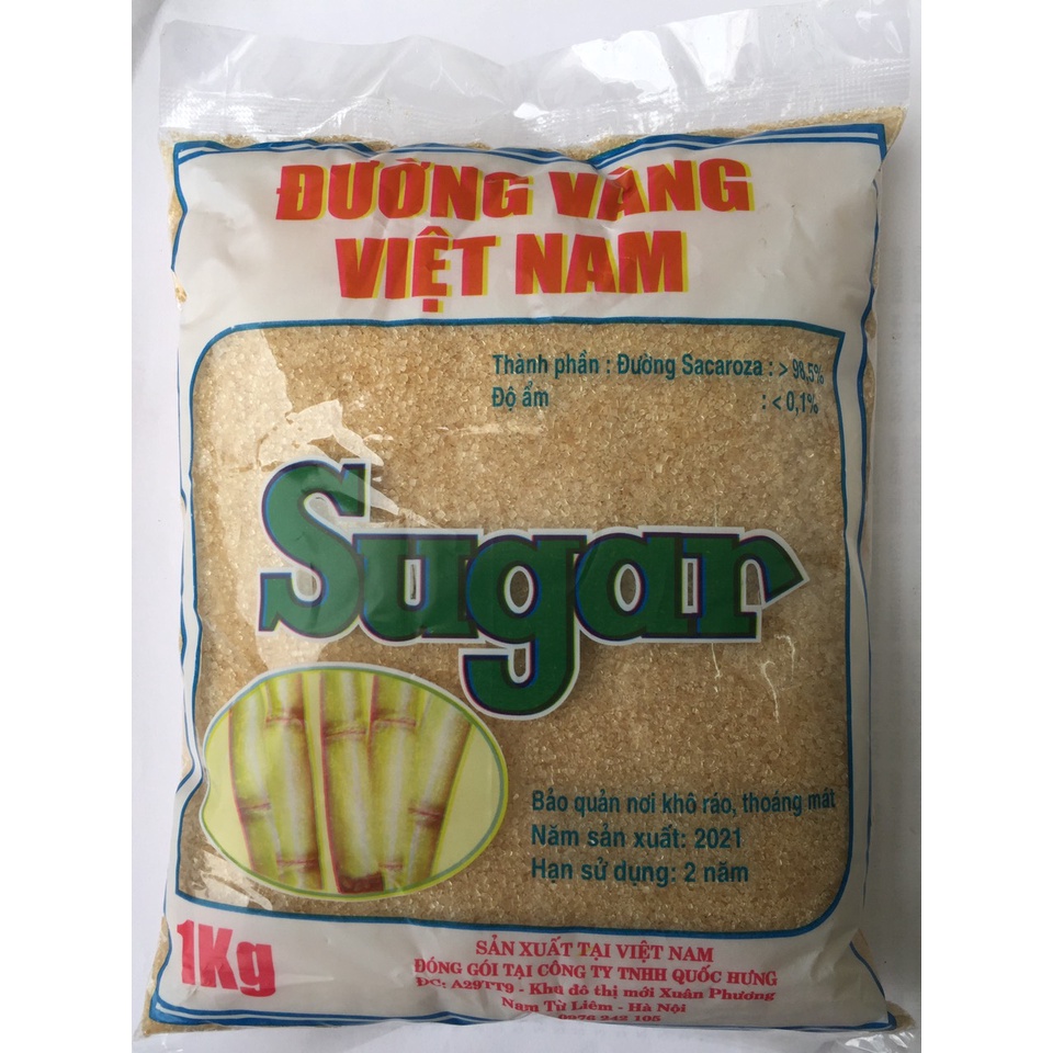 Đường Kính Trắng - Đường Vàng xuất khẩu -1kg