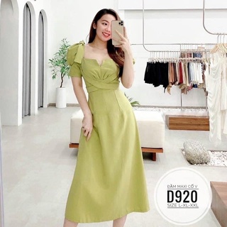 đầm maxxi bigsize cổ  55kg-90kg💎💎💎