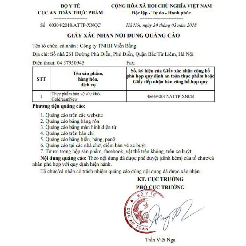Goldream Cải thiện giấc ngủ, hạn chế tỉnh giấc ngủ