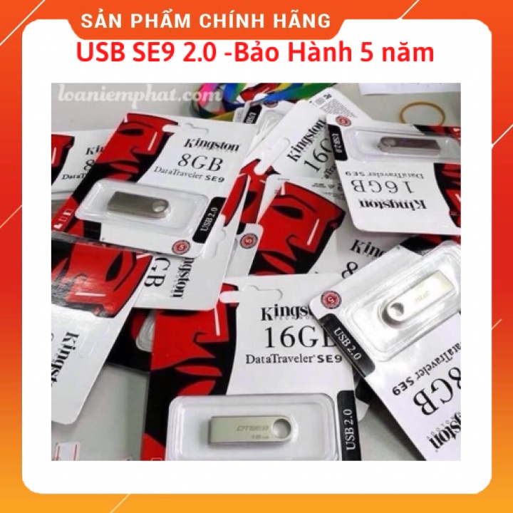 Usb Kingston 3.0, 3.1, 2.0 64gb/ 32gb/ 16gb/ 8gb/ 4gb /2GB thiết kế nhỏ gọn, vỏ kim loại, chống nước