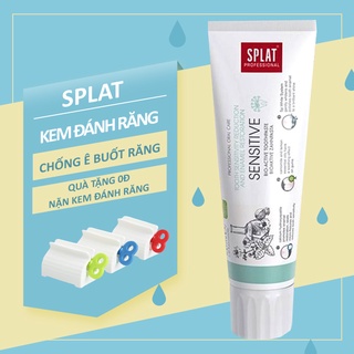 [Chống Ê Buốt] Kem Đánh Răng SPLAT Sensitive Làm Lành Các Vết Nứt Trên Bề Mặt Men Răng, Giúp Răng Chắc Khỏe 100ml