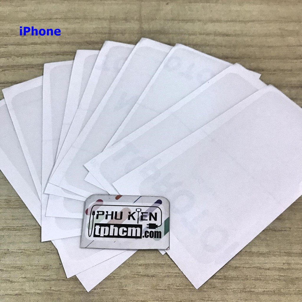 Dán mặt Lưng Nhám chống bám Vân tay iPhone