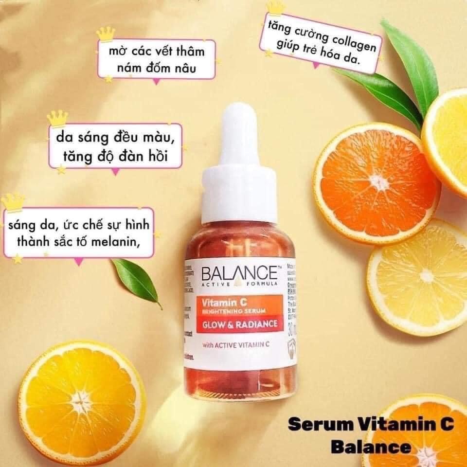( LỌ 30ML - HÀNG CHÍNH HÃNG ) Tinh chất serum Balance Active Formula Vitamin C Brightening - CO168
