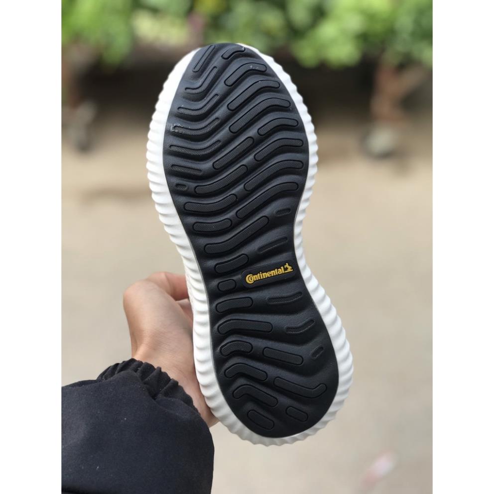 📢 Giày Thể Thao, Giày Sneaker Alpha Bounce Trắng Sữa Viền Nâu | BigBuy360 - bigbuy360.vn