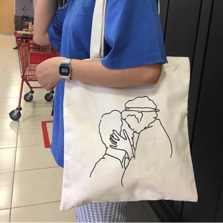 Tote bag " Couble"