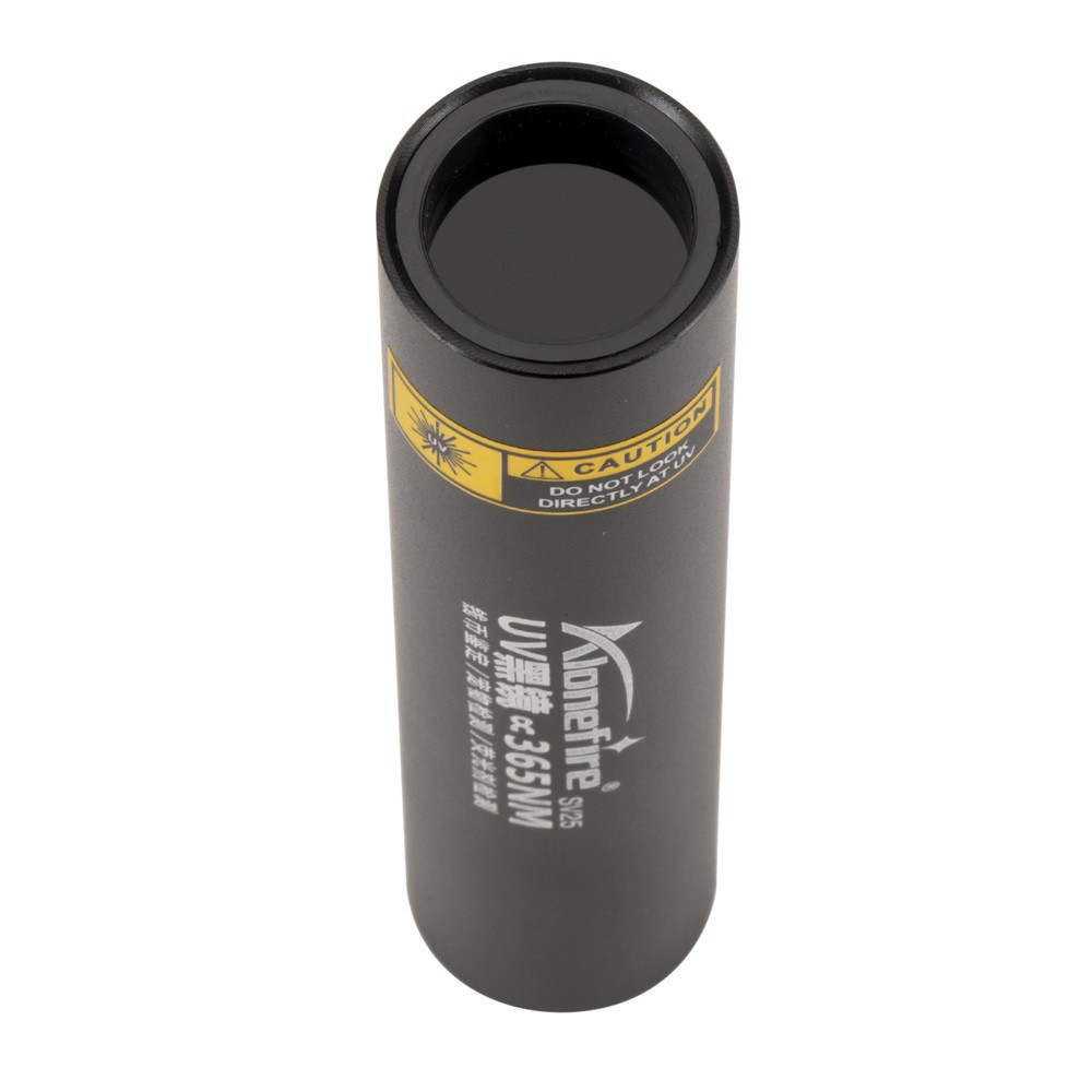 Đèn pin UV ALONEFIRE SV25 mini 365nm màu đen dành cho tất cả các dịp