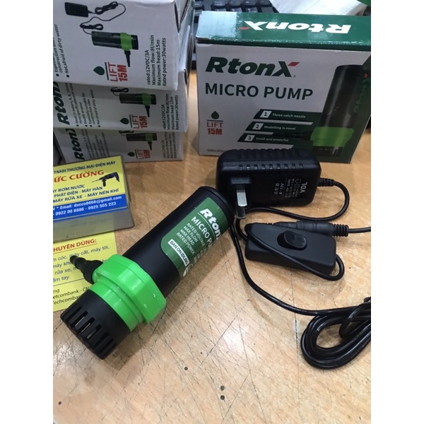 Máy bơm nước mini 12v-