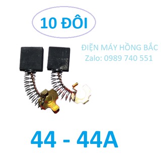 10 đôi chổi than 44 dùng cho máy cắt nhôm, máy soi loại tốt - MKT 44