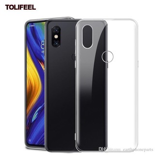 Ốp Xiaomi Mi Mix 3 dẻo trong suốt (Loại đẹp)
