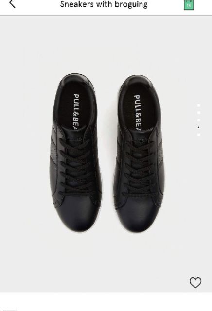 Giày nam pullandbear chính hãng sale sốc