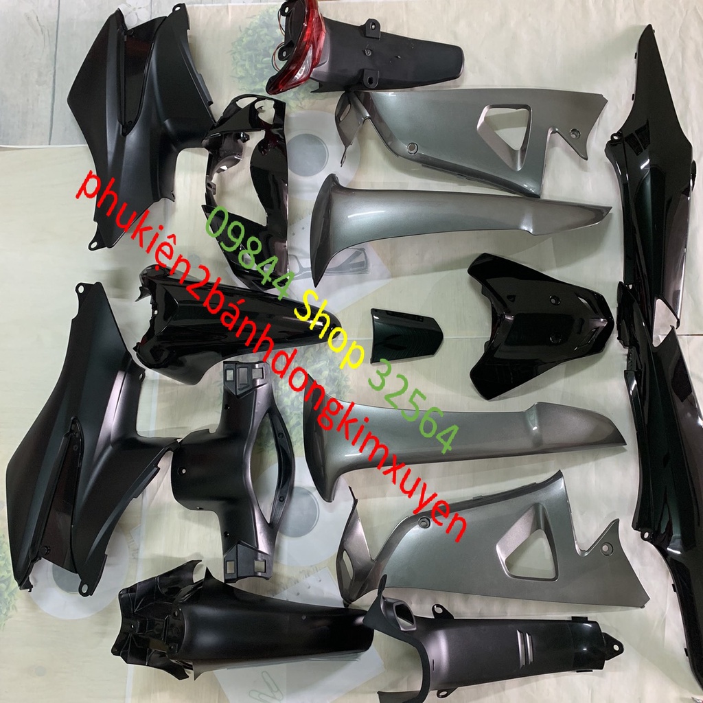 Fuil dàn áo xe WAVE S 100 MÀU ĐEN -WAVE RS-WAVE A 100-wave 50cc -LOẠI ĐẸP